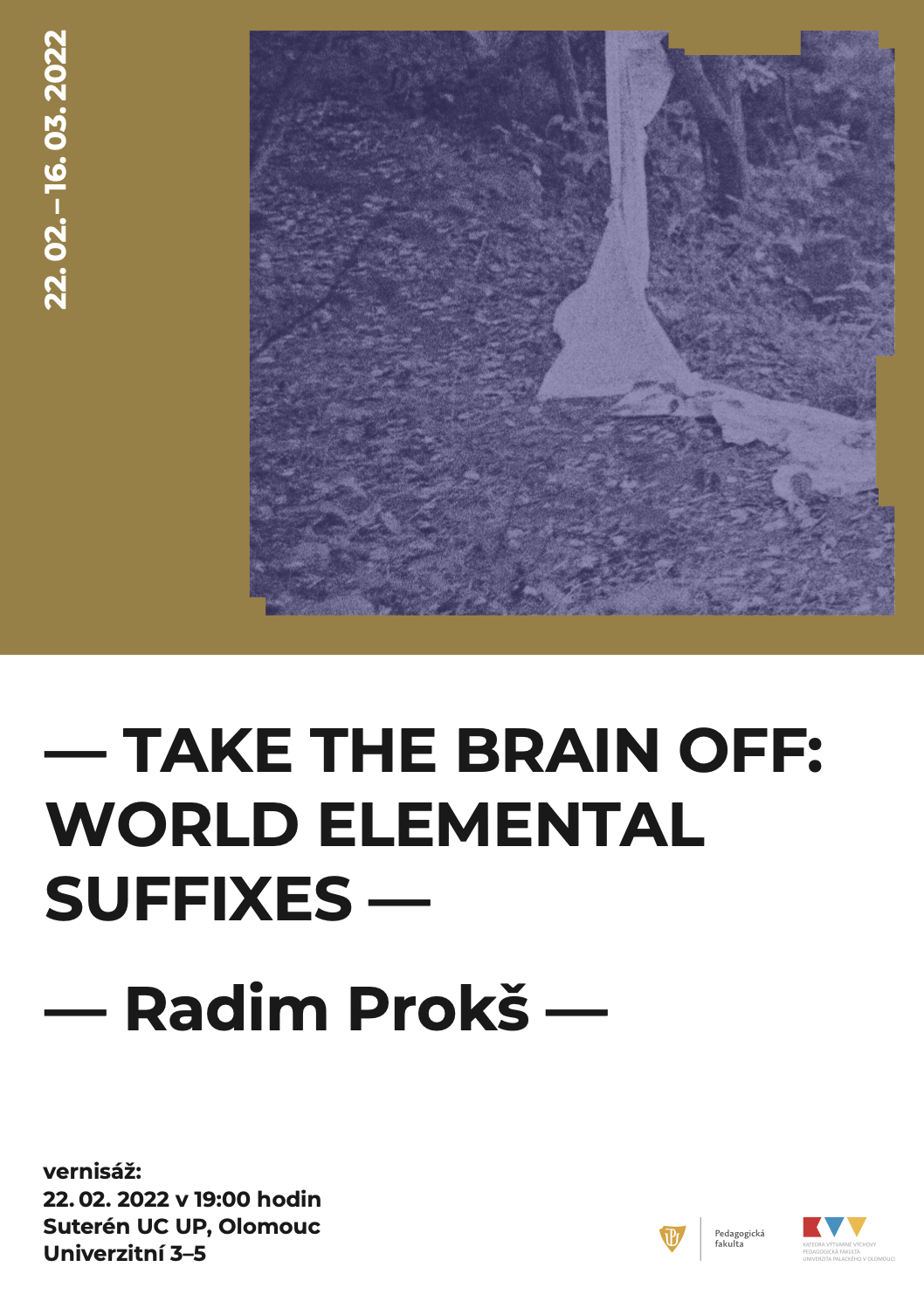 Radim Prokš: take the brain off: world elemental suffixes