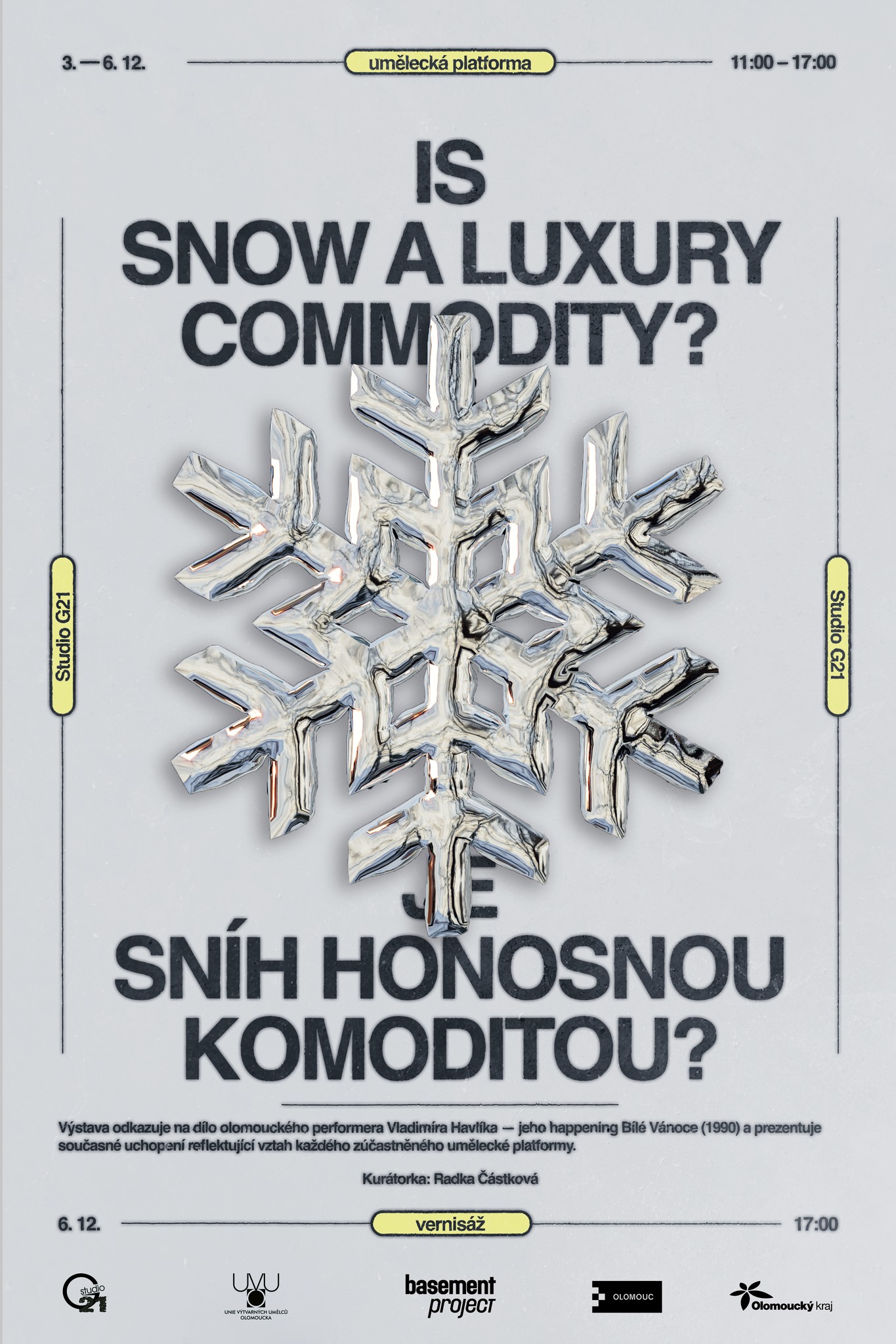 Is snow a luxury comodity? / Je sníh honosnou komoditou?