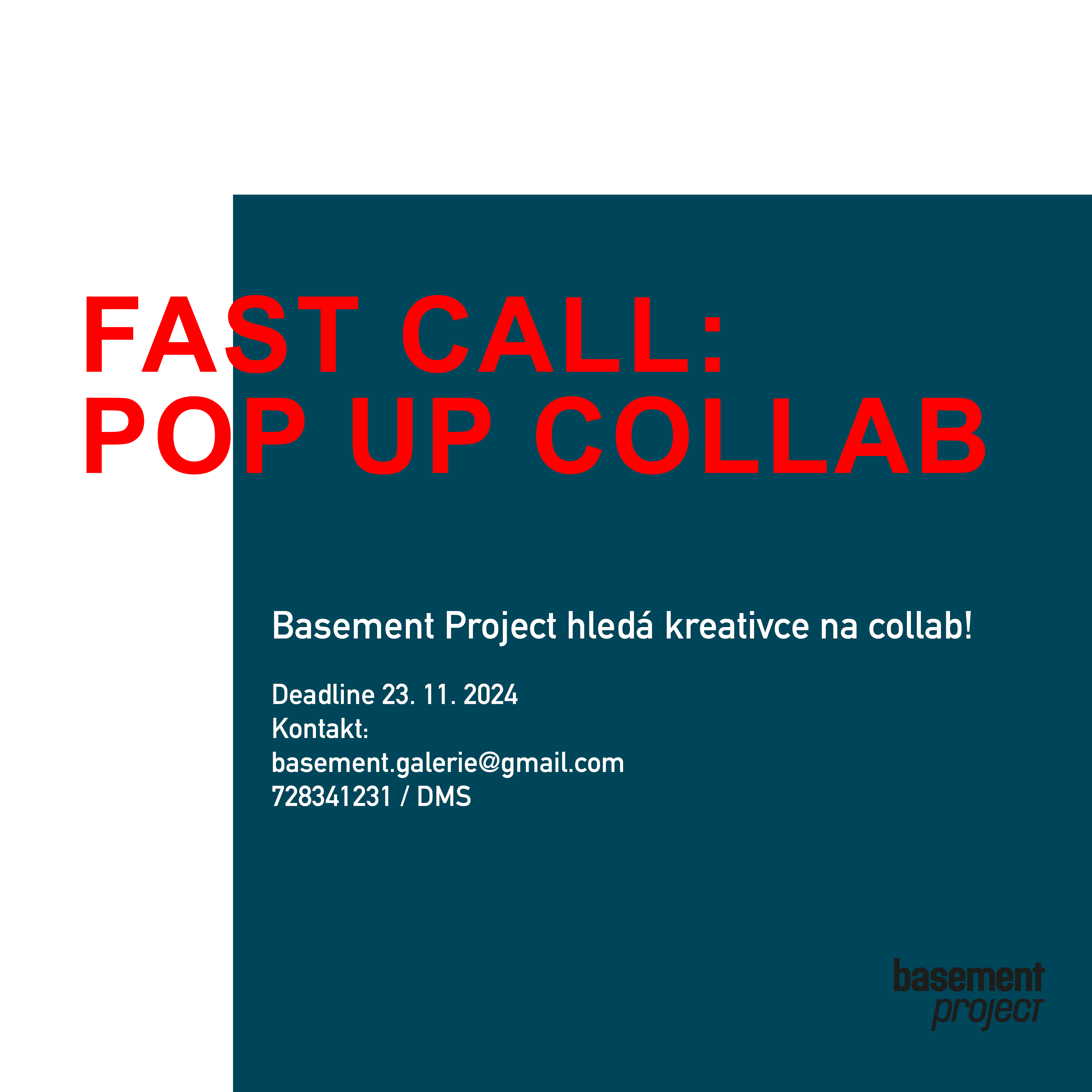 FAST CALL: POP UP COLLAB